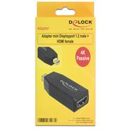 Adaptateur passif Delock 4K - Mini DisplayPort mâle vers HDMI femelle
