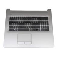 HP 2H1719-05330I Rev.A Keyboard: German Black/Silver Backlit (Includes Topcase)