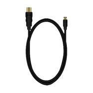 MEDIARANGE MRCS165 - 1.5 m - HDMI Type A (Standard) - HDMI Type C (Mini) - 3D - 10.2 Gbit/s - Black