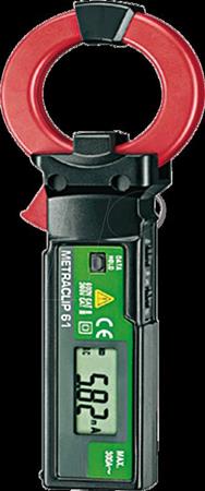 GMC Instruments METRACLIP 61 - Compteur de courant de fuite 61 AC numérique jusqu'à 300 A