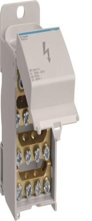 Bloc de distribution Hager 250A 1 pôle KJ02AN1x35-120/1x1,5-50/4x1,5-16/8x2