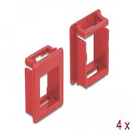 Support encliquetable pour plaque d'installation modulaire Delock