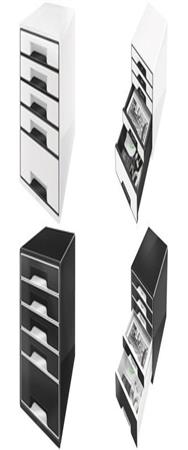 Esselte Leitz 52531095 - Black - A4 - 5 drawer(s) - 270 mm - 363 mm - 287 mm