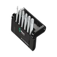Wera Bit-Check 6 TX Universal 1 SB - 6 pc(s) - Torx - TX10 - TX15 - TX20 - TX25 - TX30 - TX40 - Steel - 1x TX 10x50 mm 1x TX 15x50 mm 1x TX 20x50 mm 1x TX 25x50 mm 1x TX 30x50 mm 1x TX 40x50 mm - CE - GS - DVE