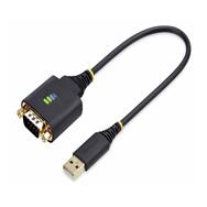 StarTech.com Câble adaptateur USB vers série de 30 cm, rétention COM, RS232