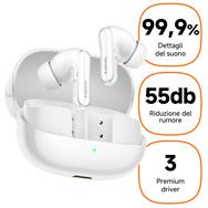 Écouteurs Xiaomi Buds 5 Pro blancs