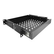 Tiroir rack Delock - noir - 1U