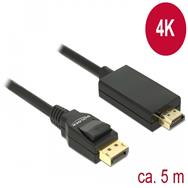 Câble adaptateur Delock - DisplayPort mâle vers HDMI mâle