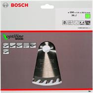 Bosch 2 608 640 613 - Wood - 19 cm - 2 cm - 1.6 mm - 2.6 mm - ATB (Alternate Top Bevel)