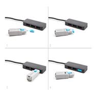 Bloqueur de port DisplayPort Delock