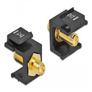 Module Keystone Delock SMA femelle > SMA femelle