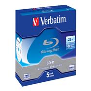 Verbatim 5 x BD-R - 25 Go 6x