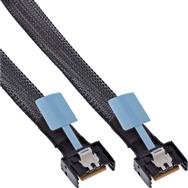 InLine MCIO Kabel x4 Stecker zu Stecker - Câble - Réseau
