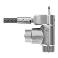 Targus ASP95MKGLX-25 - 2 m - Key - Galvanized steel - Silver