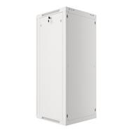 Lanberg WF01-6622-10S - Wall mounted rack - 22U - 60 kg - Key lock - Rack rails - Cable management