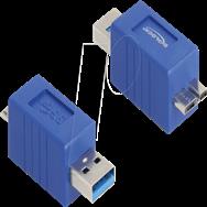 Adaptateur USB Delock - USB Type A (M) vers Micro-USB Type B (M)