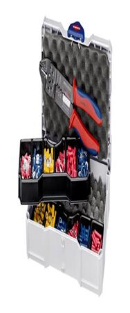 KNIPEX Assortiment de sertissage pour connecteurs de câbles 97 90 26
