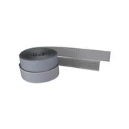 Colliers de serrage InLine - fermeture auto-agrippante - 2 pièces 25 mm - gris - 3 m