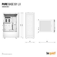 Be Quiet! Geh Pure Base 501 LX White - Mini tower - ATX