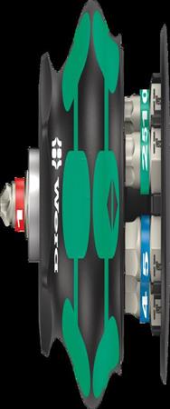 Wera 05004179001 - Porte-embouts avec 7 embouts, acier inoxydable