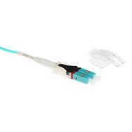 ACT 3 meter Multimode 50/125 OM3 Polarity Twist fiber cable with LC connectors - 3 m - OM3 - 2x LC - 2x LC