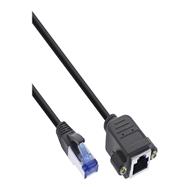 Câble patch InLine avec rallonge intégrée - S/FTP (PiMf) - Cat.6A - LSZH - cuivre - 3 m