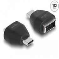 Adaptateur USB Delock - USB-C 24 broches (M) vers clé A 20 broches (F)