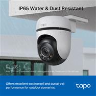 TP-LINK Tapo TC41 - Caméra de sécurité IP sans fil intérieure/extérieure