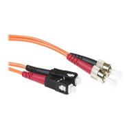 Câble de raccordement ACT - SC/PC multimode (M) vers ST/PC multimode (M)