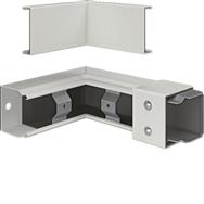 Hager FWKP6006049016: FWK-Plus 60x60mm (Millimeter) White Powder-Coated Inner Corner.