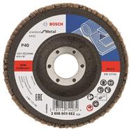 Bosch 2608603652 X431 FÃƒÂ¤cherschleifscheibe Durchmesser 115 mm Bohrungs-O 22.33 Stahl 1