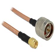 Câble d'antenne Delock - connecteur N (P) vers SMA (P)