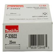 Clous de finition Makita 2000 pièces