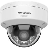 Lampe hybride intelligente Hikvision 8 MP avec ColorVu : mini-dôme fixe