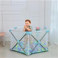 Parc pliable pour enfants Extralink K-461 140 x 68 cm