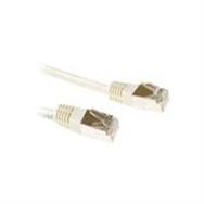 ACT Ivory 1.5 meter F/UTP CAT5E patch cable with RJ45 connectors - 1.5 m - RJ-45 - RJ-45 - Beige