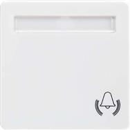 Schneider Electric 213134 Bascule avec symbole de sonnerie Blanc