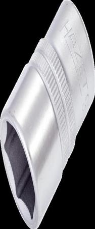 Douille six casseroles creuses HAZET 1/2" 18,0 mm
