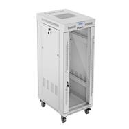 Lanberg 19-Inch 600x800 Glass Door Rack Cabinet