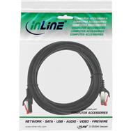 Câble de raccordement en ligne S/FTP PiMF Cat.6 250 MHz PVC CCA noir 2 m