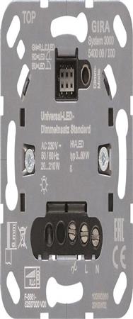Variateur d'intensité GIRA 540000 S3000 Uni-LED. standard