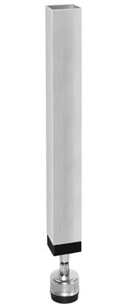Guil PTA5-N/15 - Support fixe avec repose-pieds réglable en caoutchouc pour une installation au sol