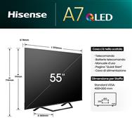 Téléviseur Hisense 55A7NQ 55 pouces série A7NQ