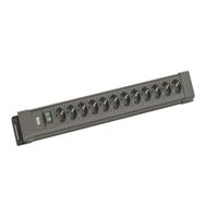 Bachmann CONNECTUS 12xCEE7/3 1xSchalter 2.0m CEE7/7 Schwarz
