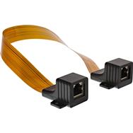 Câble RJ45 fin en ligne pour utilisation sur fenêtres/portes