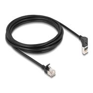 Câble réseau Delock - RJ-45 (M) coudé vers le haut vers RJ-45 (M) droit