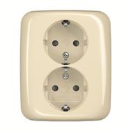 BUSCH JAEGER 202 EUJB-212 SCHUKO-Doppelsteckdose
