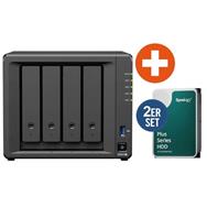 Synology DS925+ NAS Bundle 4 baies avec 2 x HAT3300-6 To - Serveur de stockage - NAS