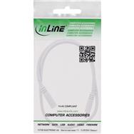 Rallonge CC InLine - CC mâle/femelle 3,5 x 1,35 mm - AWG 18 - blanc 1 m