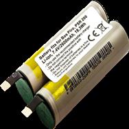 Batterie de remplacement Li-ion Frei Battery 31131 Bosch AGS 7.2 Li